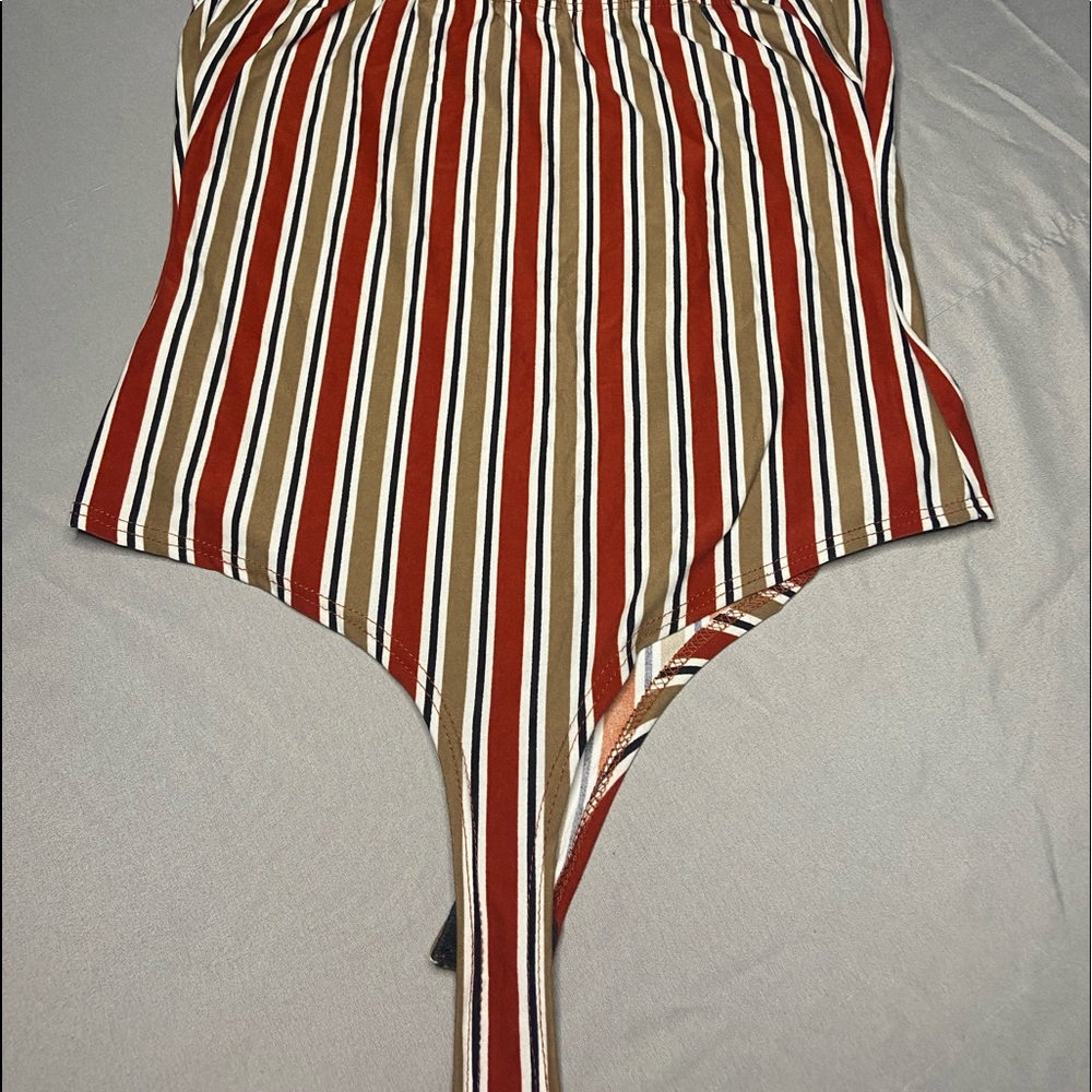 Striped Bodysuit